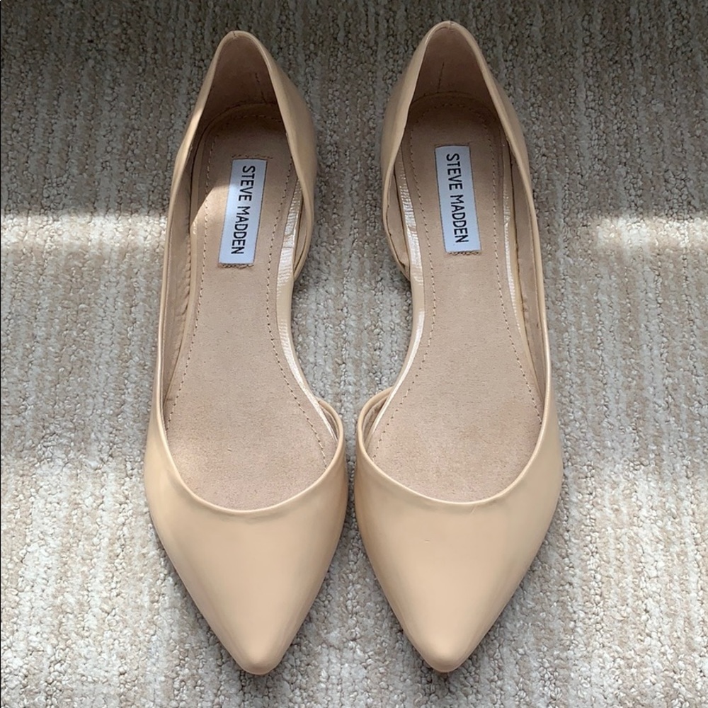 Steve Madden Elusion Blush Patent Flats